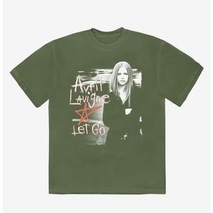 ISO Avril Lavigne Let Go Boyfriend Fit Girls T-Shirt Hot Topic Small